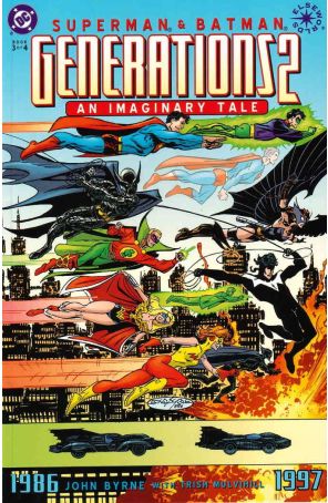 Superman And Batman: Generations II 3 published by DC with cover art by John Byrne