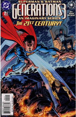 Superman And Batman: Generations III 2 published by DC with cover art by John Byrne