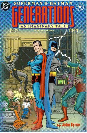Superman And Batman: Generations 1 published by DC with cover art by John Byrne