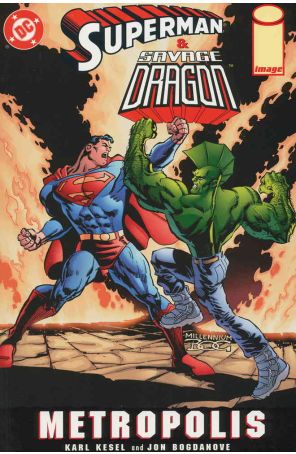 Superman And Savage Dragon: Metropolis 1 published by DC