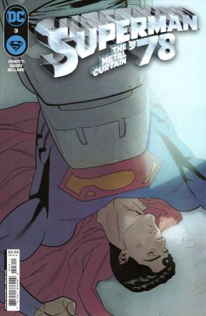 Superman '78: The Metal Curtain 3A published by DC with cover art by Gavin Guidry