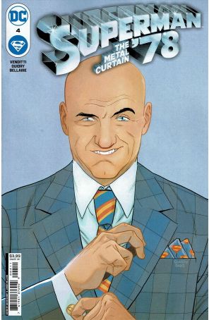 Superman '78: The Metal Curtain 4A published by DC with cover art by Gavin Guidry