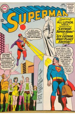 Superman (1st Series) 168 published by DC with cover art by Curt Swan