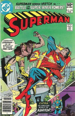 Superman (1st Series) 356 (Newsstand) published by DC with cover art by Rich Buckler