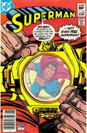 Superman (1st Series) 384 (Newsstand) published by DC with cover art by Gil Kane