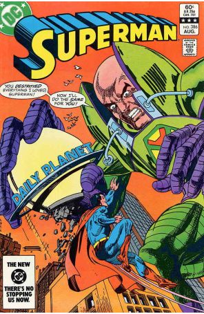 Superman (1st Series) 386 published by DC with cover art by Gil Kane
