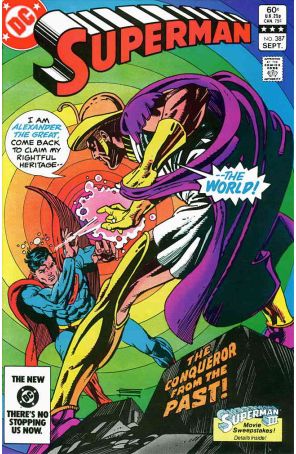 Superman (1st Series) 387 published by DC with cover art by Gil Kane