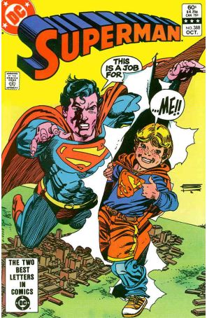 Superman (1st Series) 388 published by DC with cover art by Gil Kane