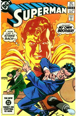 Superman (1st Series) 389 published by DC with cover art by Gil Kane