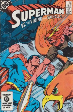 Superman (1st Series) 394 published by DC with cover art by Paris Cullins