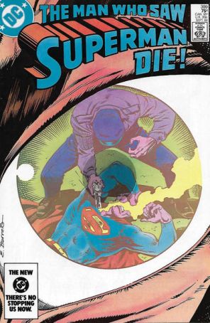 Superman (1st Series) 399 published by DC with cover art by Eduardo Barreto