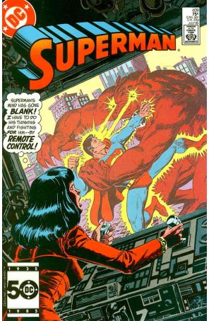 Superman (1st Series) 409 published by DC with cover art by Paris Cullins