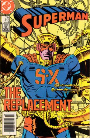 Superman (1st Series) 418 (Newsstand) published by DC with cover art by Eduardo Barreto