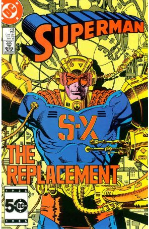 Superman (1st Series) 418 published by DC with cover art by Eduardo Barreto