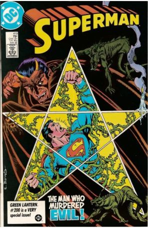 Superman (1st Series) 419 published by DC with cover art by Eduardo Barreto