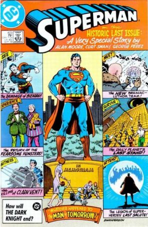 Superman (1st Series) 423 published by DC with cover art by Curt Swan