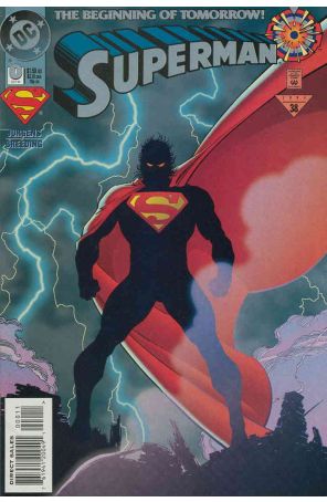 Superman (2nd Series) 0 published by DC with cover art by Dan Jurgens