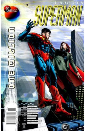 Superman (2nd Series) 1000000 (Newsstand) published by DC with cover art by Gene Ha