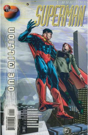 Superman (2nd Series) 1000000 published by DC with cover art by Gene Ha