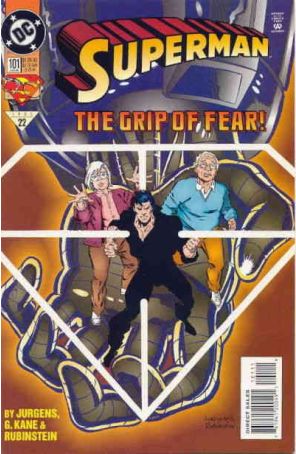 Superman (2nd Series) 101 published by DC with cover art by Dan Jurgens