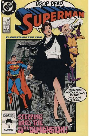 Superman (2nd Series) 11 published by DC with cover art by John Byrne