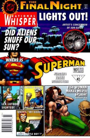 Superman (2nd Series) 117 (Newsstand) published by DC with cover art by Ron Frenz