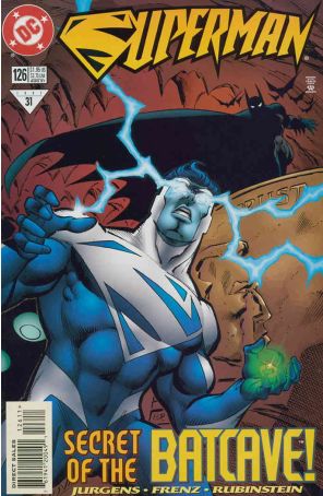 Superman (2nd Series) 126 published by DC with cover art by Ron Frenz