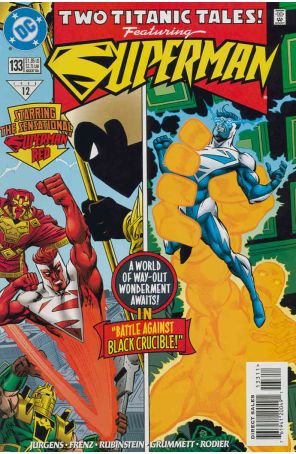 Superman (2nd Series) 133 published by DC with cover art by Ron Frenz