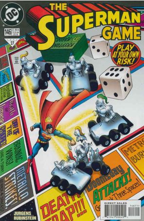 Superman (2nd Series) 146 published by DC with cover art by Dan Jurgens