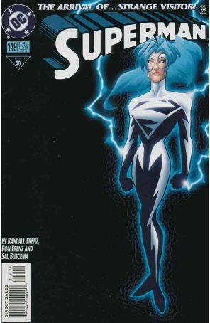Superman (2nd Series) 149 published by DC with cover art by Ron Frenz