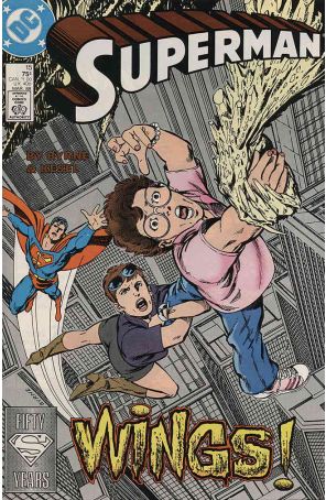Superman (2nd Series) 15 published by DC with cover art by John Byrne