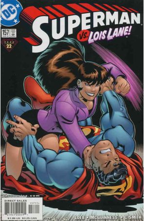 Superman (2nd Series) 157 published by DC with cover art by Ed McGuinness