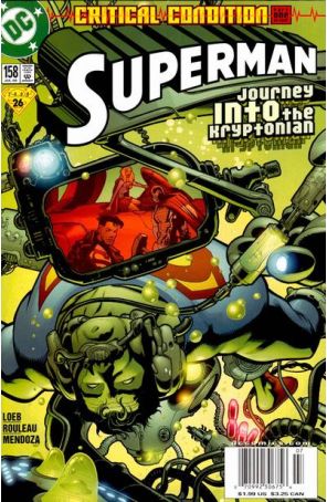 Superman (2nd Series) 158 (Newsstand) published by DC with cover art by Doug Mahnke