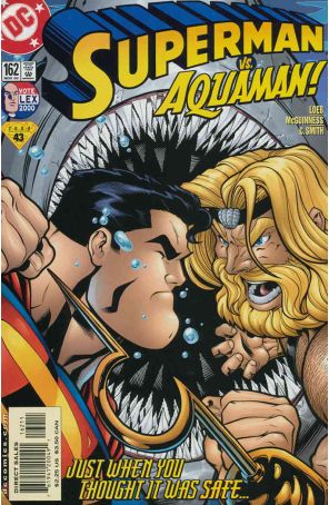 Superman (2nd Series) 162 published by DC with cover art by Ed McGuinness