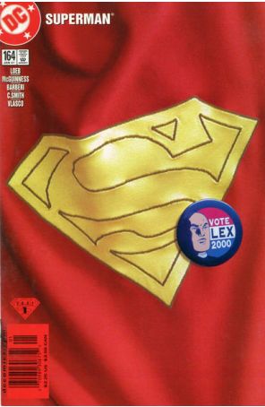 Superman (2nd Series) 164 (Newsstand) published by DC with cover art by Ed McGuinness