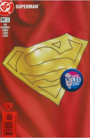 Superman (2nd Series) 164 published by DC with cover art by Ed McGuinness
