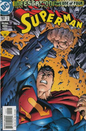 Superman (2nd Series) 169 published by DC with cover art by Dale Keown