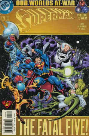 Superman (2nd Series) 171 published by DC with cover art by Ed McGuinness