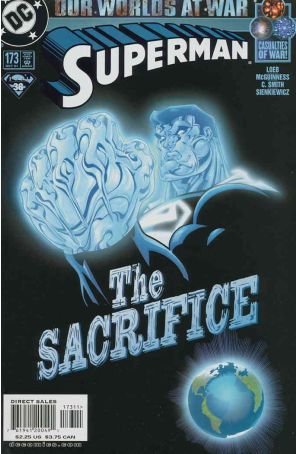 Superman (2nd Series) 173 published by DC with cover art by Ed McGuinness