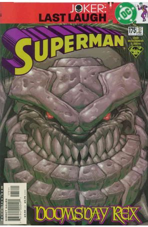 Superman (2nd Series) 175 published by DC with cover art by Ed McGuinness