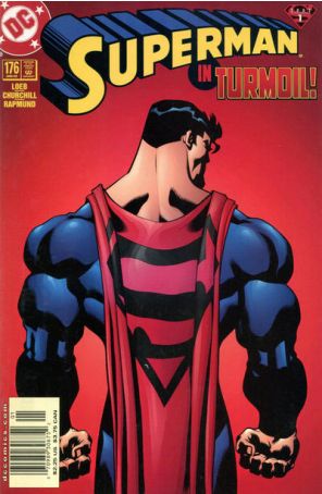 Superman (2nd Series) 176 (Newsstand) published by DC with cover art by Ed McGuinness