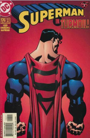 Superman (2nd Series) 176 published by DC with cover art by Ed McGuinness