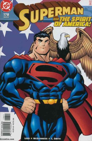 Superman (2nd Series) 178 published by DC with cover art by Ed McGuinness