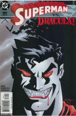 Superman (2nd Series) 180 published by DC with cover art by Ed McGuinness