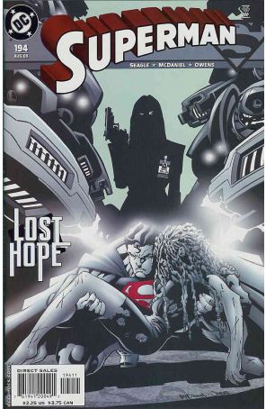 Superman (2nd Series) 194 published by DC with cover art by Scott McDaniel