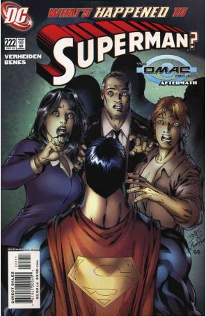 Superman (2nd Series) 222 published by DC with cover art by Ed Benés
