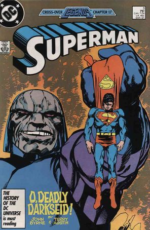 Superman (2nd Series) 3 published by DC with cover art by John Byrne