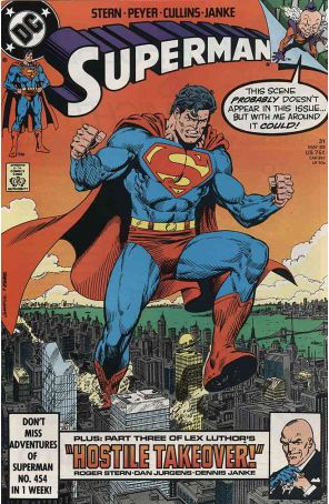 Superman (2nd Series) 31 published by DC with cover art by Kerry Gammill