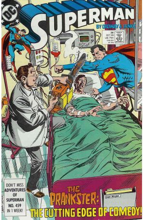 Superman (2nd Series) 36 published by DC with cover art by Kerry Gammill
