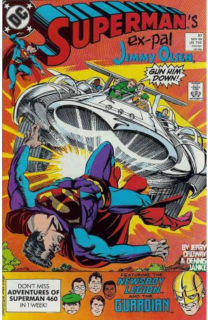 Superman (2nd Series) 37 published by DC with cover art by Jerry Ordway